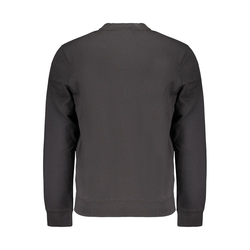 Sweatshirt by Calvin Klein for men in cotton black & print features an magnificent silhouette, showcasing a sophisticated crew neckline and detail for a truly magnificent finish.