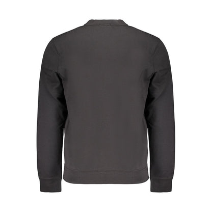 Sweatshirt by Calvin Klein for men in cotton black & print features an magnificent silhouette, showcasing a sophisticated crew neckline and detail for a truly magnificent finish.