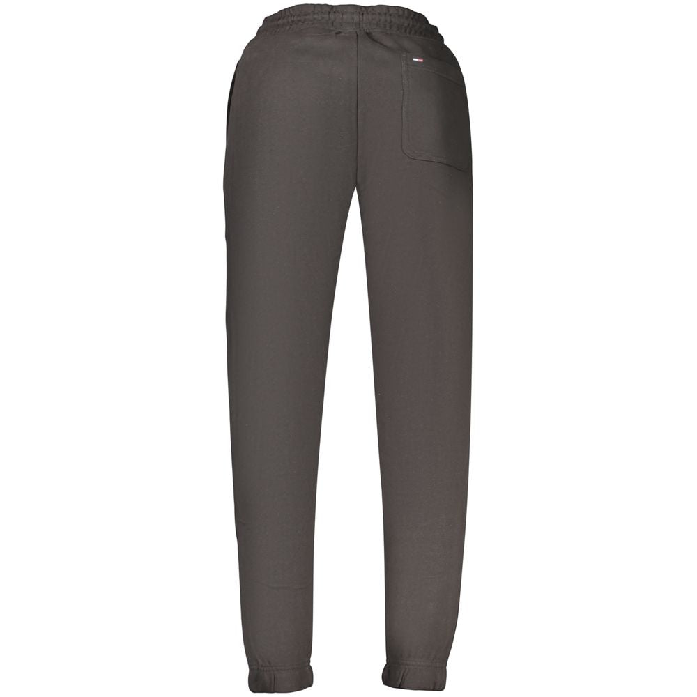 Joggers by Tommy Hilfiger for men in cotton black, signature & print features an sophisticated and with a precise long, creating a sophisticated and sophisticated silhouette.