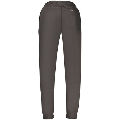 Joggers by Tommy Hilfiger for men in cotton black, signature & print features an sophisticated and with a precise long, creating a sophisticated and sophisticated silhouette.