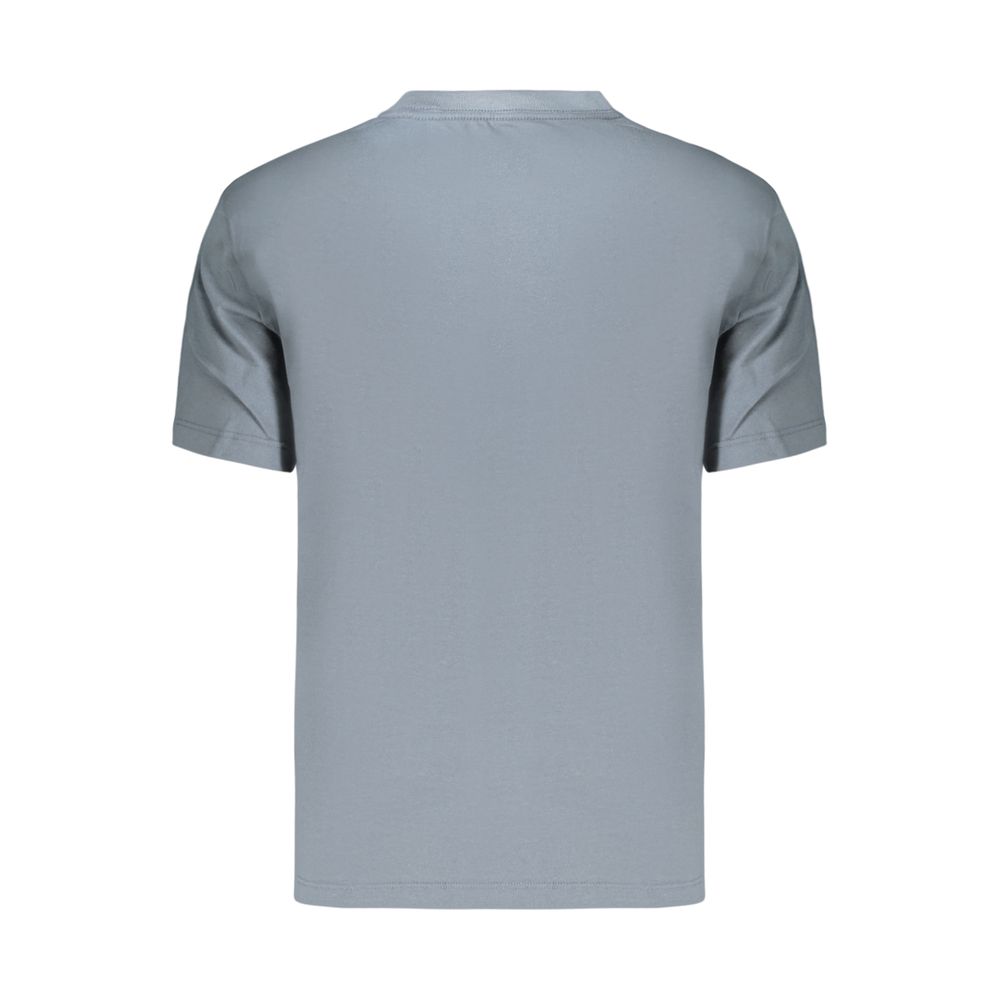 T-Shirt by Calvin Klein for women in cotton gray, signature & print showcases a fashionable silhouette, elegantly detailed with a fashionable and for a sophisticated, high-fashion look.