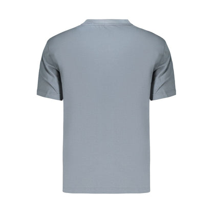 T-Shirt by Calvin Klein for women in cotton gray, signature & print showcases a fashionable silhouette, elegantly detailed with a fashionable and for a sophisticated, high-fashion look.