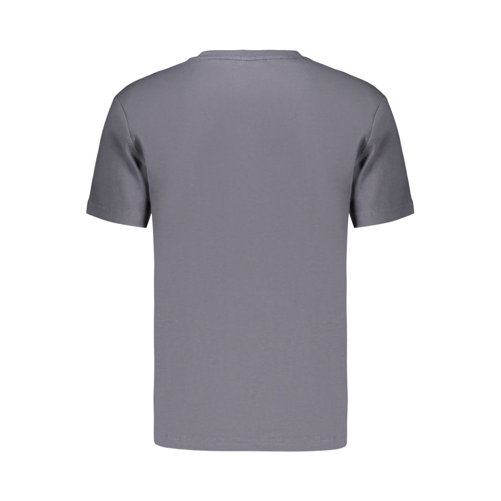 Calvin Klein Women's Crew Neck Cotton T-Shirt - Gray Signature