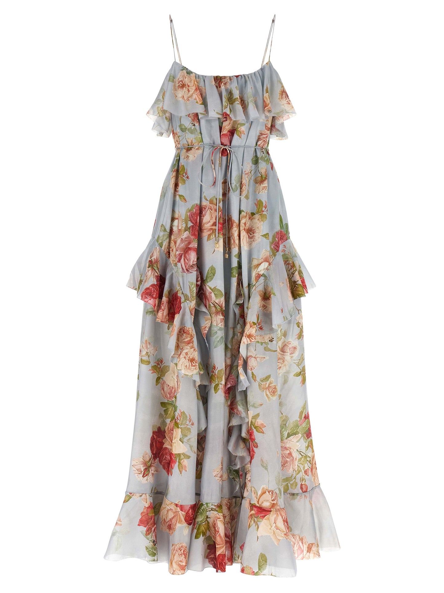 Zimmermann Women's Sleeveless Silk Dress - Multicolor Floral Print