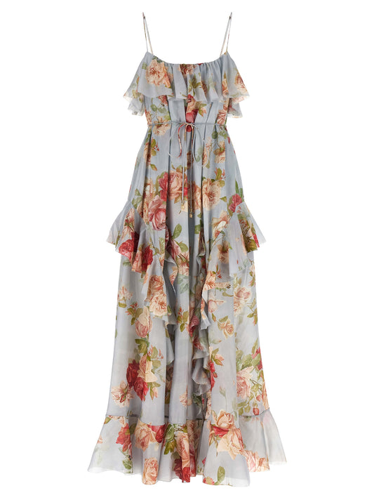 Zimmermann Women's Sleeveless Silk Dress - Multicolor Floral Print