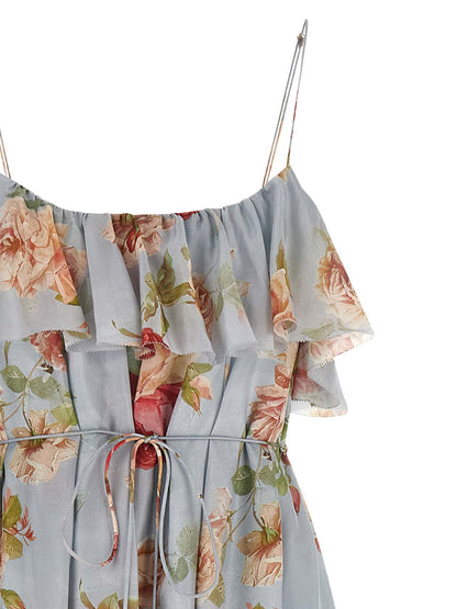 Zimmermann Women's Sleeveless Silk Dress - Multicolor Floral Print