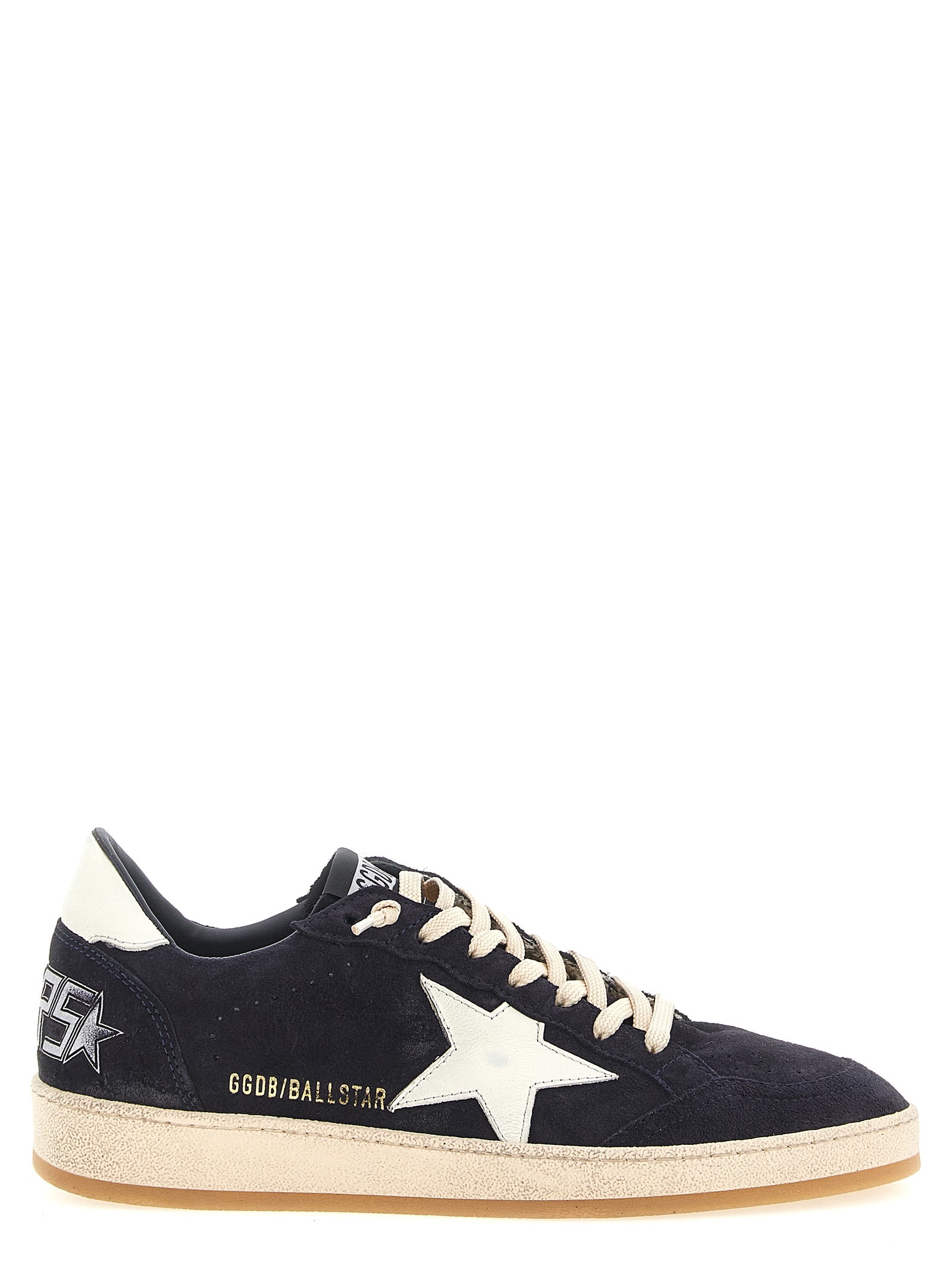 Sneakers by Golden Goose for men in bos taurus suede & nappa cowhide leather blue features an versatile design from the Star Men's Low Top Bos Taurus Suede & Nappa Cowhide Leather Sneakers collection, highlighting a versatile low-top style for a premium, high-fashion look.