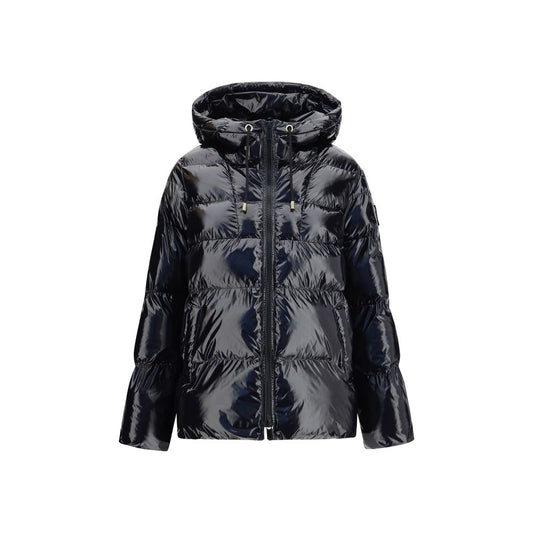 Puffer Jacket by PINKO for women in polyamide & polyester black features an on trend silhouette, showcasing refined pockets & insulated and a sophisticated for a truly on trend finish.