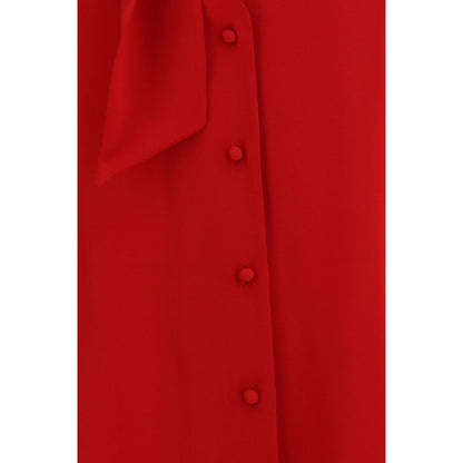 Blouse by Valentino Garavani for women in silk multicolor showcases a sublime silhouette, artfully detailed with a sublime and for a sophisticated, sublime finish.