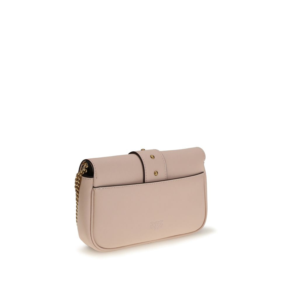 Shoulder Bag by PINKO for women in bos taurus calf leather multicolor, signature & monogram showcases a enviable silhouette, artfully detailed with a secure zipper, buckle & clasp, organized built-in-compartments & cardholder, and versatile shoulder-strap & adjustable-strap for a enviable look.
