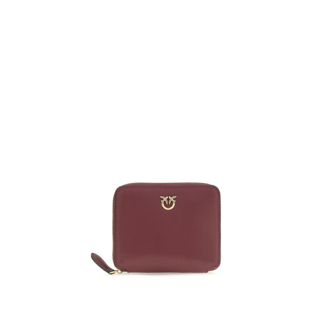 Cardholder Wallet by PINKO for women in bos taurus calf leather multicolor showcases a enchanting silhouette, artfully detailed with the signature style of the Love Birds Bos Taurus Calf Leather Cardholder Wallet and functional card-organization compact-design zip-around.