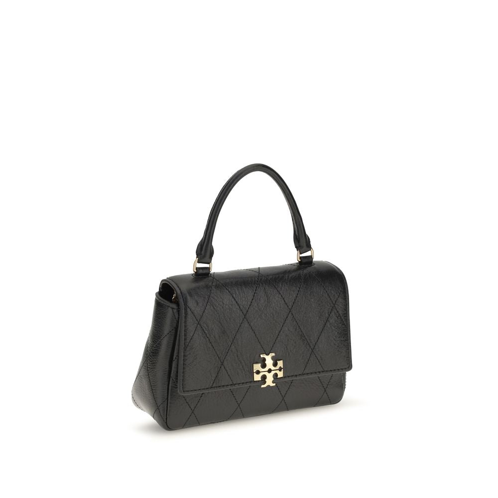 Cardholder Wallet by Tory Burch for women in bos taurus calf grained leather black features a sleek silhouette, showcasing the sleek Charlie Bos Taurus Calf Grained Leather Cardholder Wallet design with sophisticated card-organization compact-design for a premium look.