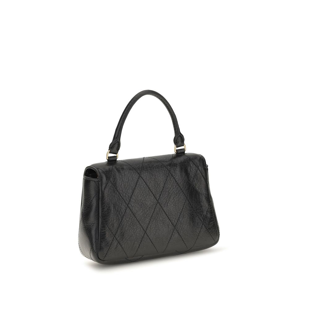 Cardholder Wallet by Tory Burch for women in bos taurus calf grained leather black showcases a distinguished silhouette, artfully capturing the essence of the distinguished Charlie Bos Taurus Calf Grained Leather Cardholder Wallet design with functional card-organization compact-design.