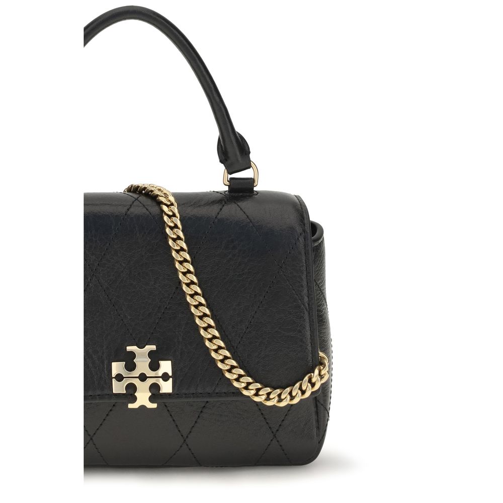 Cardholder Wallet by Tory Burch for women in bos taurus calf grained leather black showcases a enchanting silhouette, artfully detailed with the signature style of the Charlie Bos Taurus Calf Grained Leather Cardholder Wallet and functional card-organization compact-design.