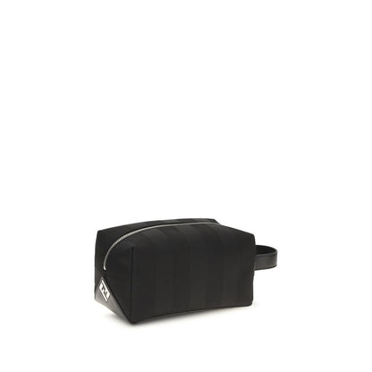 Wallet by Fendi for men in polyamide & polyester beige, silver & striped showcases a enchanting silhouette, artfully detailed with the signature style of the Polyamide & Polyester Wallet and functional .