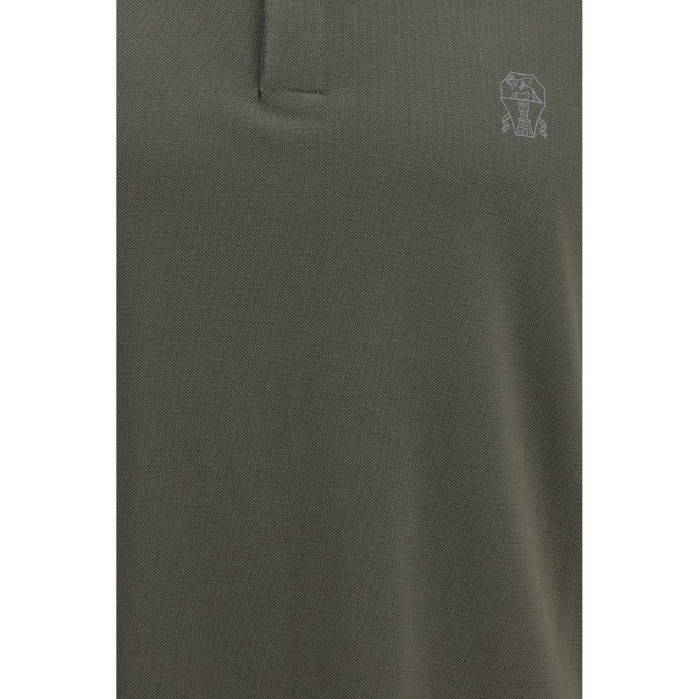 This Polo Shirt by Brunello Cucinelli for men in cotton bicolour & signature presents a flawless silhouette, showcasing flawless detailing and a refined for a truly flawless aesthetic.