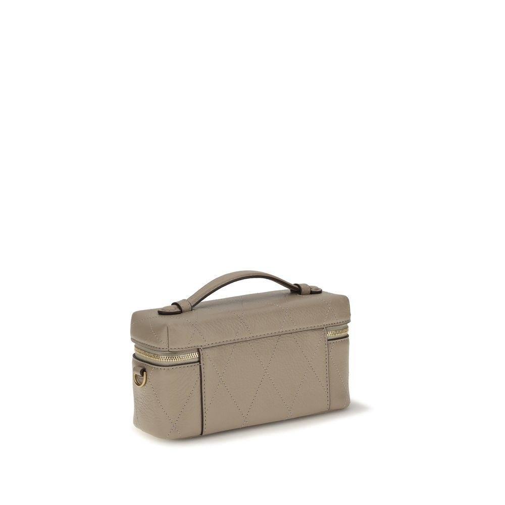 Wallet by Tory Burch for women in bos taurus calf grained leather gray showcases a enchanting silhouette, artfully detailed with the signature style of the Charlie Bos Taurus Calf Grained Leather Wallet and functional .