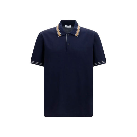 This Polo Shirt by Ferragamo for men in cotton blue presents a flawless silhouette, showcasing flawless detailing and a refined for a truly flawless aesthetic.