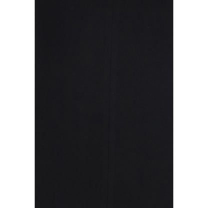 Dress by Jacquemus for women in stretch polyamide viscose black showcases a striking silhouette, elegantly detailed with a , refined , and a striking midi for a striking finish.