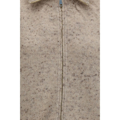 Bomber Jacket by Fabiana Filippi for women in polyamide mohair merino & alpaca wool beige features an on trend silhouette, showcasing refined and a sophisticated for a truly on trend finish.