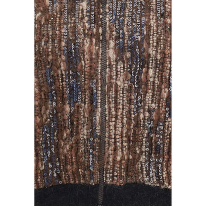 Hooded Overcoat by Brunello Cucinelli for women in mohair polyamide & polyester brown presents a luxurious silhouette, showcasing a luxurious and sophisticated hooded for a premium, luxurious look.