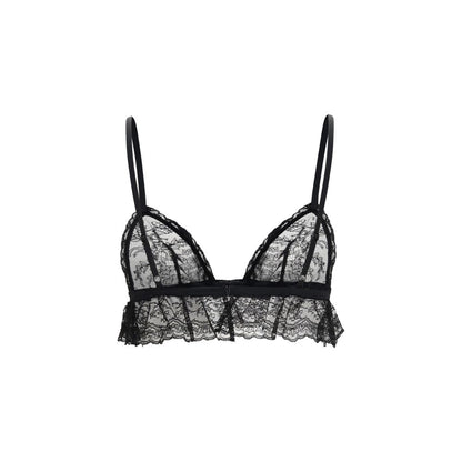 Dolce & Gabbana Black Cotton Bra