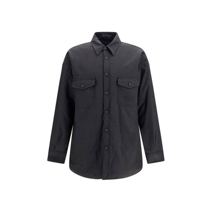 MM6 Gray Wool Oves Aries Shirt