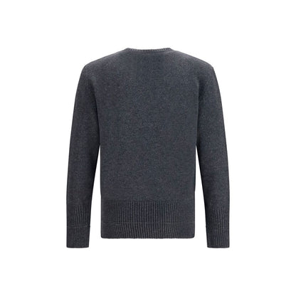 Sweatshirt by MM6 for men in polyamide wool gray, white & signature features a unrivaled silhouette with a refined crew neckline and unrivaled detailing for a sophisticated look.