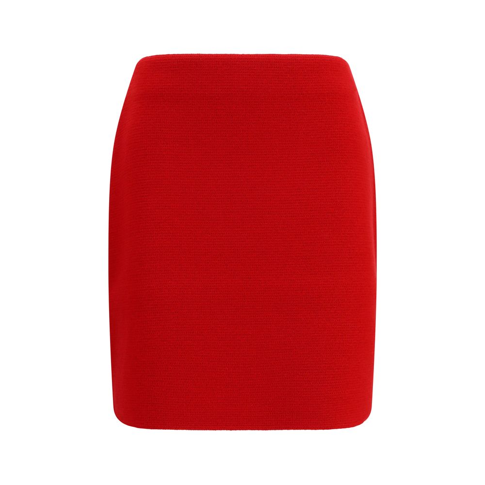 Skirt by Fabiana Filippi for women in merino wool multicolor features an tailored silhouette, artfully capturing the essence of Women's Merino Wool Short Mini Skirt in a sophisticated short mini.