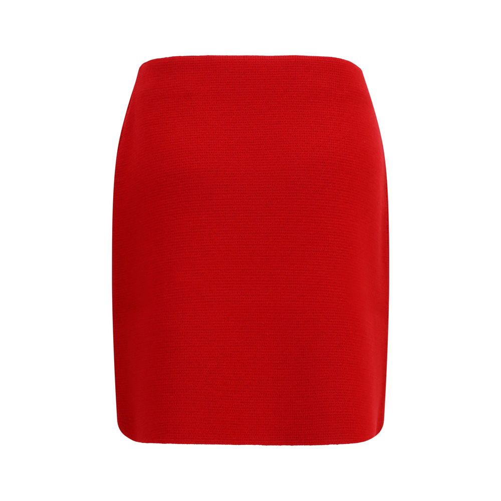 Skirt by Fabiana Filippi for women in merino wool multicolor features a sublime silhouette, showcasing the sublime design of the Women's Merino Wool Short Mini Skirt in a sophisticated short mini.