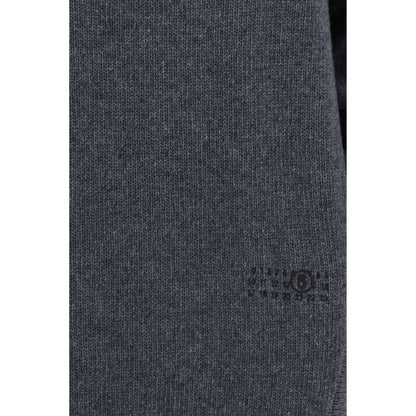 Dress by MM6 for women in merino wool & nylon gray & signature features an magnificent silhouette, artfully detailed with a magnificent and that flows into an magnificent short mini.