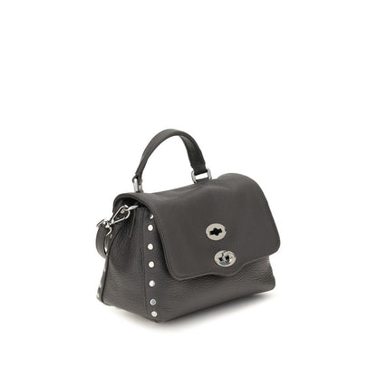 Handbag by Zanellato for women in bos taurus calf leather gray, multicolor & signature features a contemporary silhouette, showcasing a secure zipper, ample , and contemporary handle & adjustable-strap for a sophisticated look.