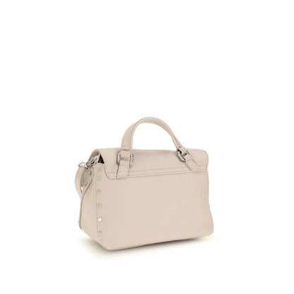 Handbag by Zanellato for women in bos taurus calf leather multicolor & white presents a ornamental silhouette, showcasing a secure zipper, ample , and versatile handle & adjustable-strap for a ornamental finish.