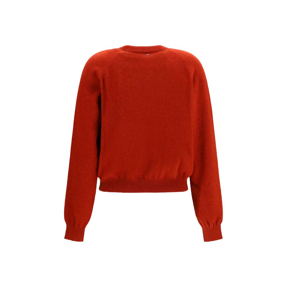 Sweatshirt by Ferragamo for women in polyamide cashmere merino wool & capra leather multicolor features a unrivaled silhouette with a refined crew neckline and unrivaled detailing for a sophisticated look.
