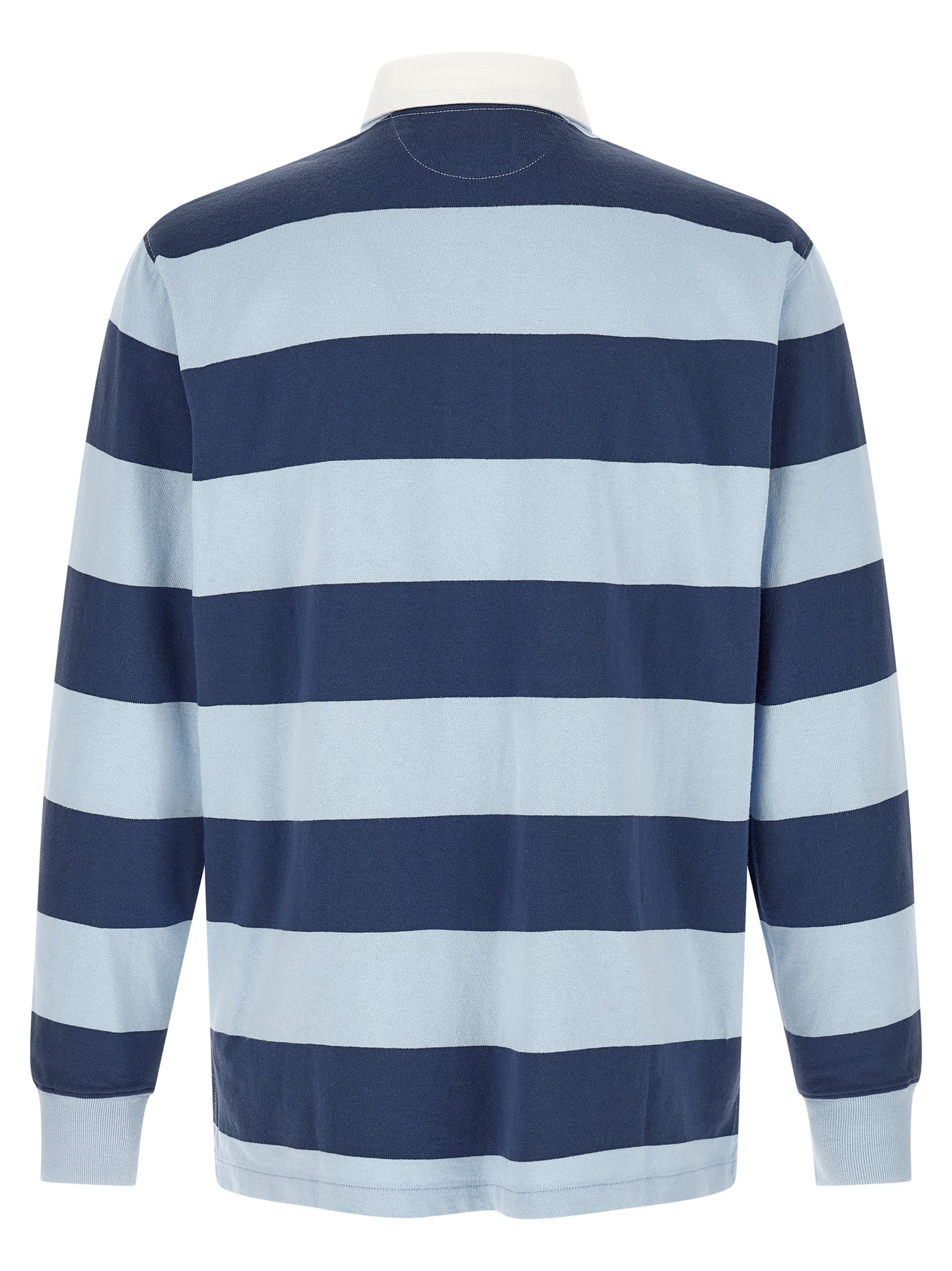 This Polo Shirt by Polo Ralph Lauren for men in cotton twill blue, signature & striped presents a flawless silhouette, showcasing flawless detailing and a refined for a truly flawless aesthetic.