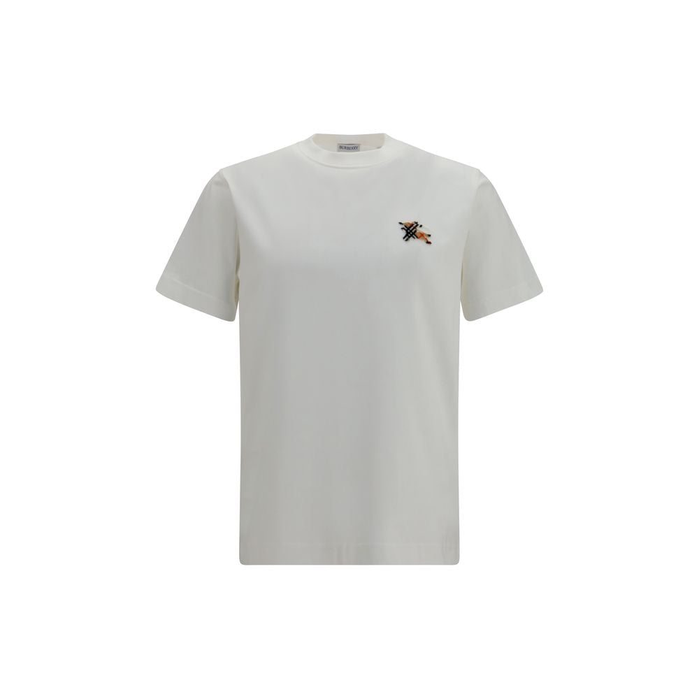 Burberry Men's Regular Fit Slim Cotton T-Shirt - White