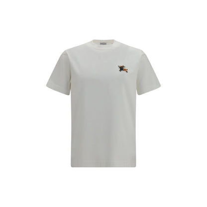 Burberry Men's Regular Fit Slim Cotton T-Shirt - White