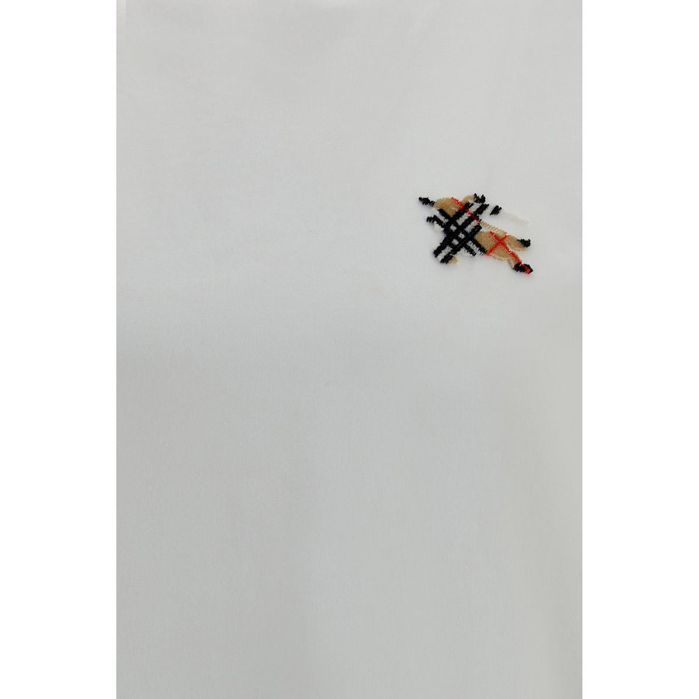 Burberry Men's Regular Fit Slim Cotton T-Shirt - White