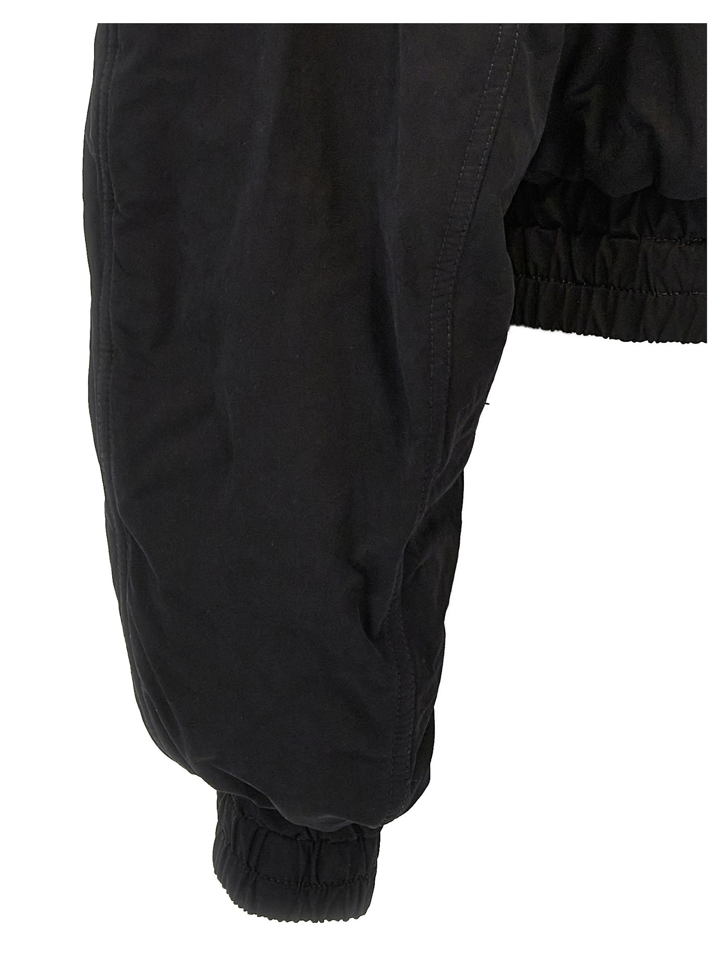 Bomber Jacket by The Andamane for women in polyamide polyester & cotton black features a dramatic silhouette, showcasing a sophisticated and distinctive pockets & insulated for a dramatic aesthetic.