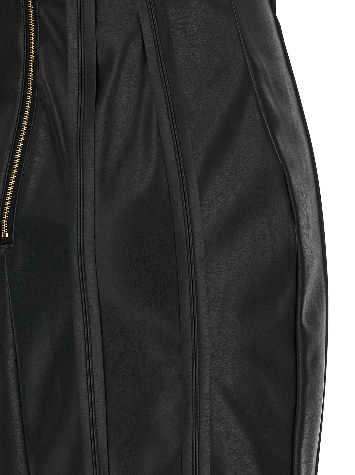 Elisabetta Franchi Women's Corset Bustier Sleeveless Sweetheart Neck Stretch Viscose Dress - Black