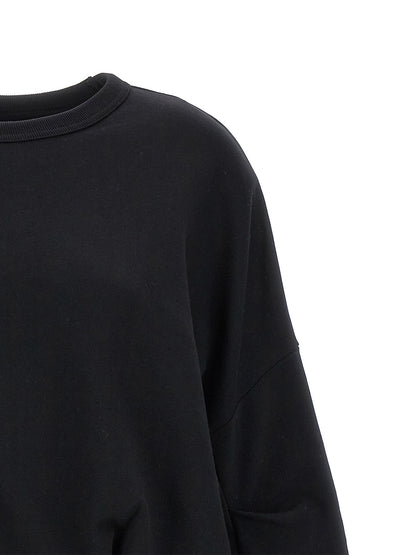 Dries Van Noten Women's Cotton Activewear Sweatshirt - Black