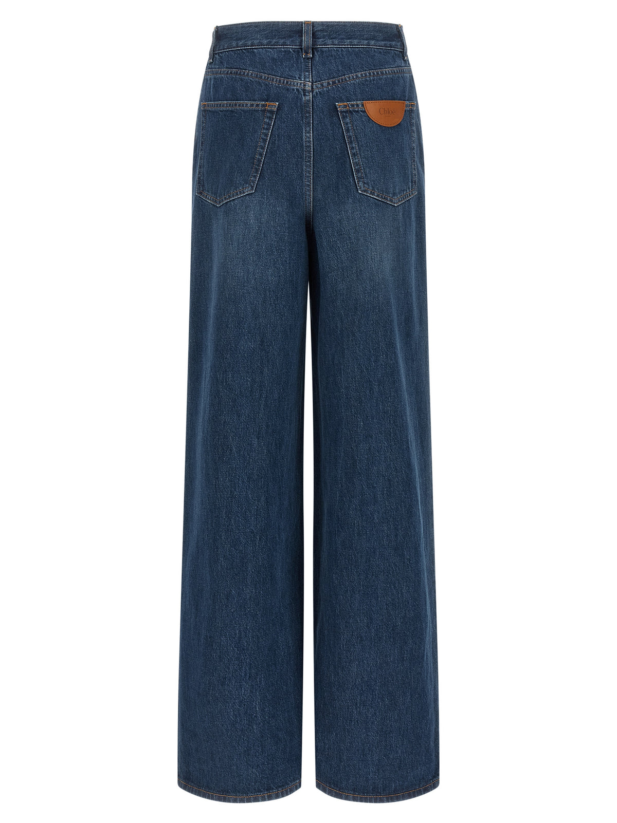 Chloé Women's Cotton Denim Jeans - Blue
