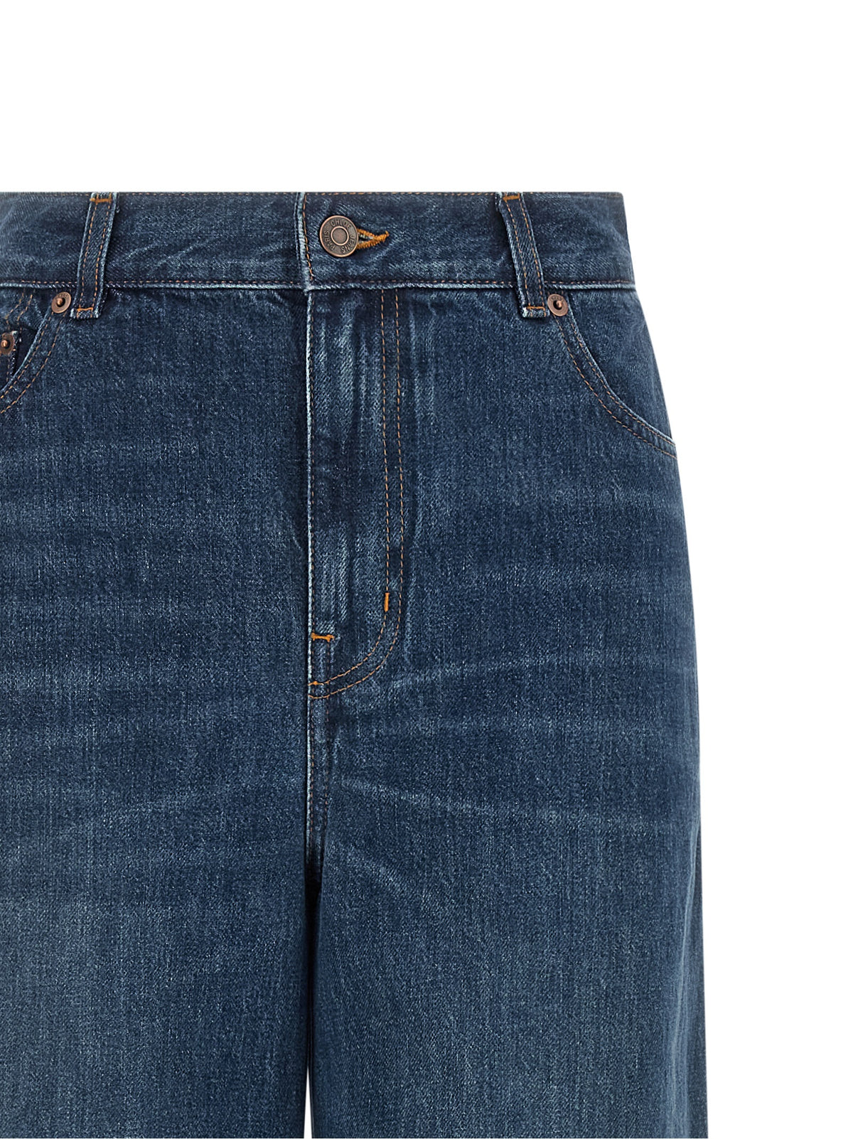 Chloé Women's Cotton Denim Jeans - Blue