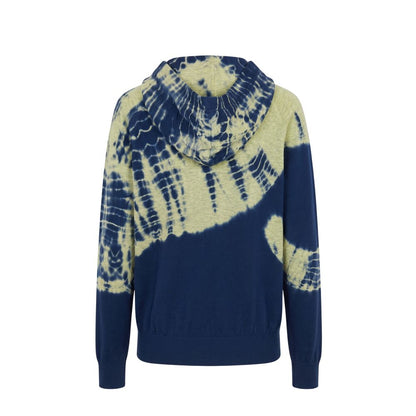 Malo Blue Cotton Women's Sweatshirt