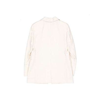 Brunello Cucinelli White Virgin Wool Blazer