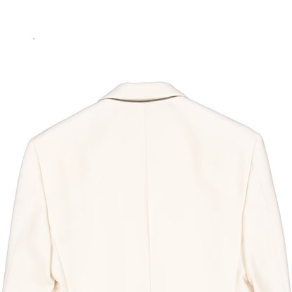 Brunello Cucinelli White Viscose Blazer