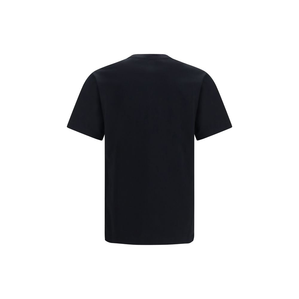 T-Shirt by Burberry for men in cotton beige, black, sand & signature showcases a chic silhouette, artfully detailed with a chic and for a chic finish.