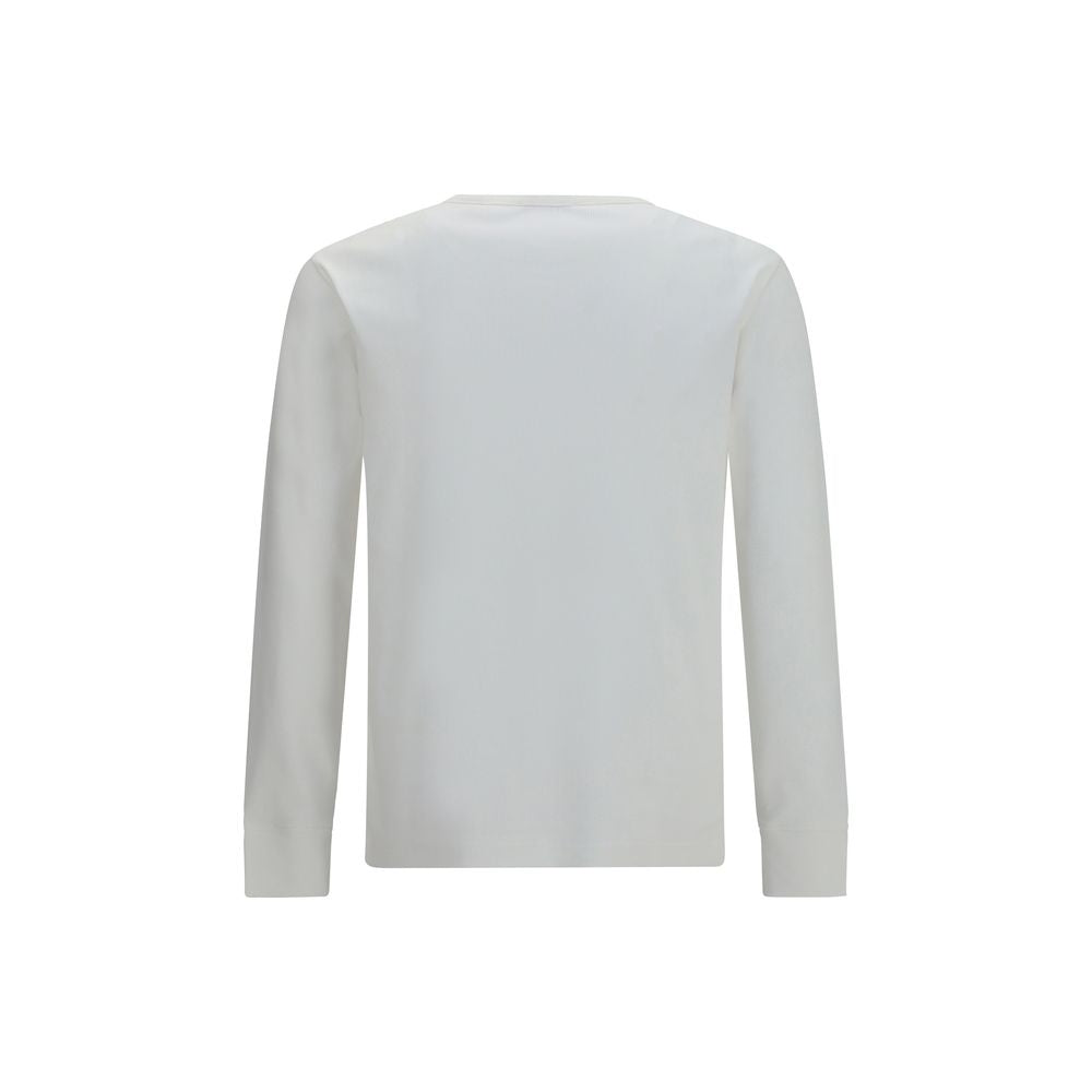 T-Shirt by Burberry for men in stretch cotton white & signature features an on trend silhouette, perfectly showcasing a on trend and crew neckline for an elevated aesthetic.