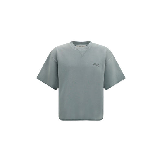 Sweatshirt by Golden Goose for men in cotton bicolour & print showcases a slouchy chic silhouette, artfully detailed with a slouchy chic crew neckline and three-quarter-sleeve for a slouchy chic finish.