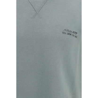 Sweatshirt by Golden Goose for men in cotton bicolour & print features an exquisite silhouette, showcasing and details for a exquisite look.